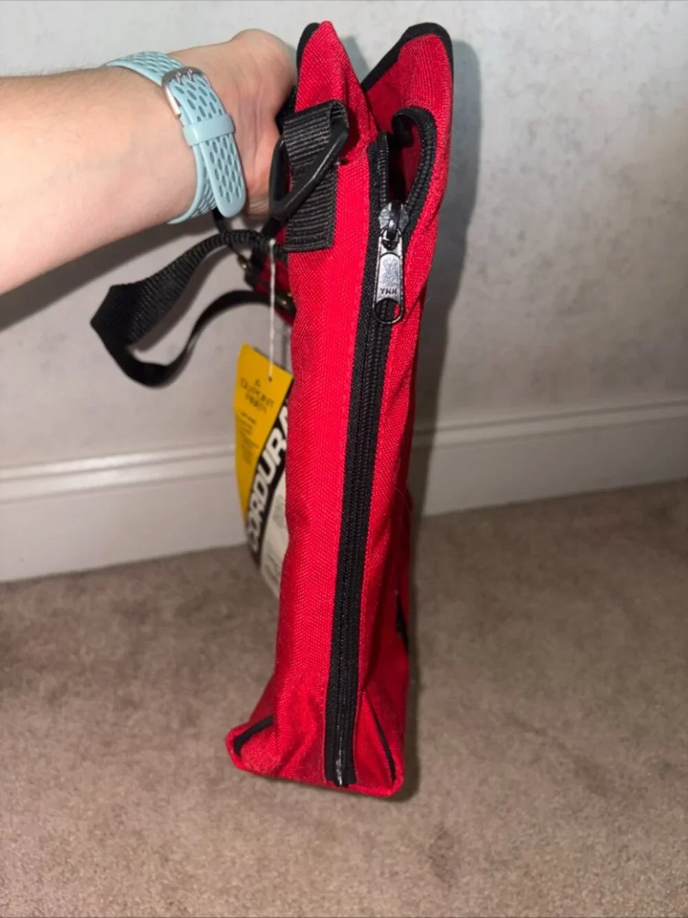 Outdoor Gear from chuck roast CORDURA nylon bag Red Large Durable 20x13x3 inches